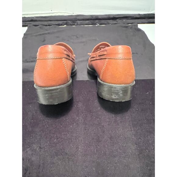 Vint.  Weejuns Maritetta ll Moc Toe Tassel Leather Loafter W7 - Picture 4 of 6